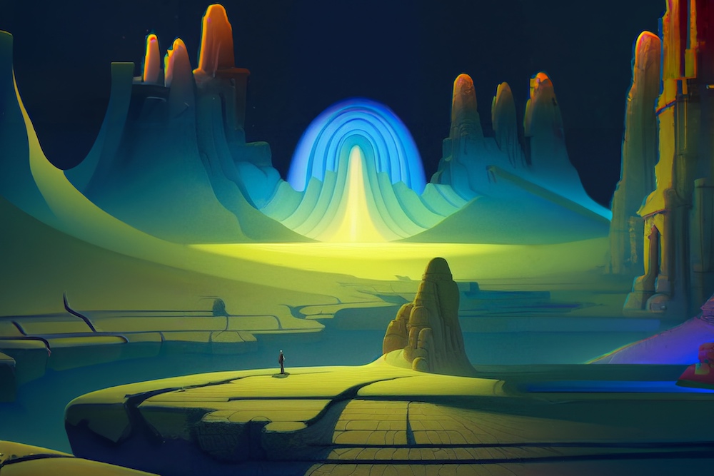 Alien planet 4 - By Vincent Bons