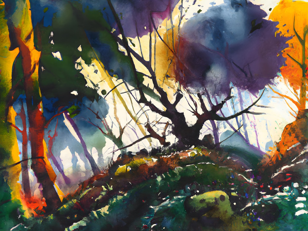 Vibrant forest - By Vincent Bons